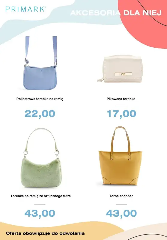 Primark - gazetka promocyjna Od 11 zł damskie torebki od piątku 11.03 do poniedziałku 21.03 - strona 3