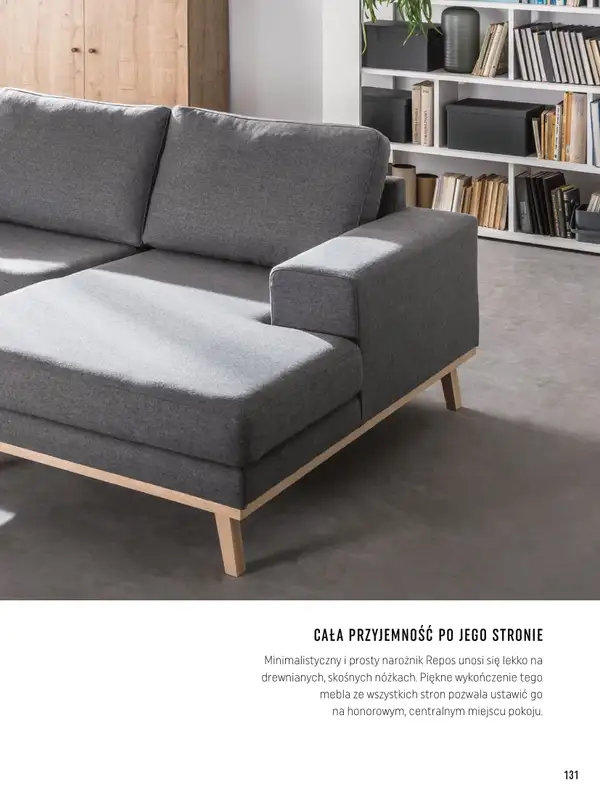 VOX - gazetka promocyjna Katalog mebli tapicerowanych od wtorku 22.03 do wtorku 31.01 - strona 131