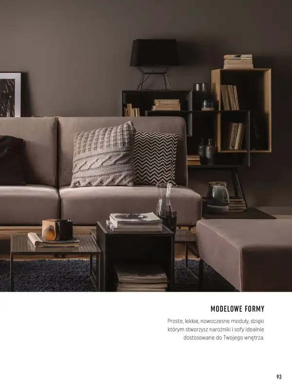 VOX - gazetka promocyjna Katalog mebli tapicerowanych od wtorku 22.03 do wtorku 31.01 - strona 93