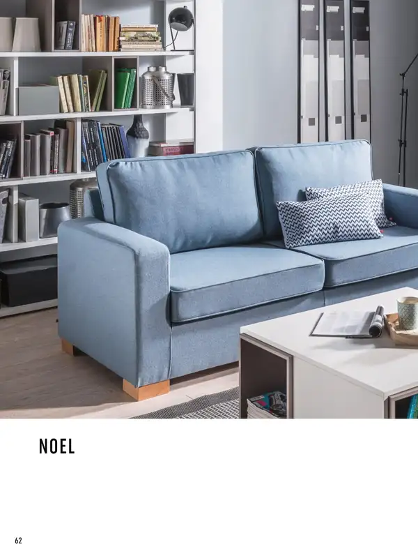 VOX - gazetka promocyjna Katalog mebli tapicerowanych od wtorku 22.03 do wtorku 31.01 - strona 62