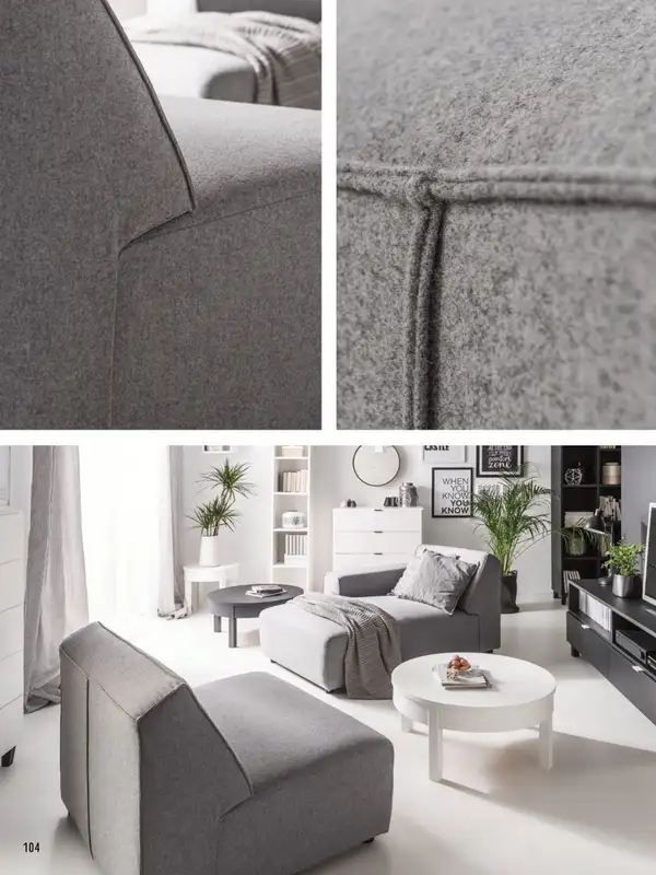 VOX - gazetka promocyjna Katalog mebli tapicerowanych od wtorku 22.03 do wtorku 31.01 - strona 104