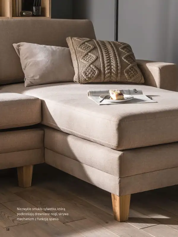 VOX - gazetka promocyjna Katalog mebli tapicerowanych od wtorku 22.03 do wtorku 31.01 - strona 58
