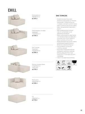 VOX - gazetka promocyjna Katalog mebli tapicerowanych od wtorku 22.03 do wtorku 31.01 - strona 91