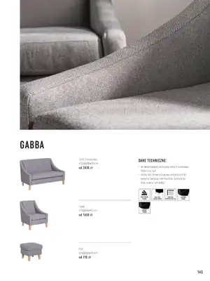VOX - gazetka promocyjna Katalog mebli tapicerowanych od wtorku 22.03 do wtorku 31.01 - strona 145