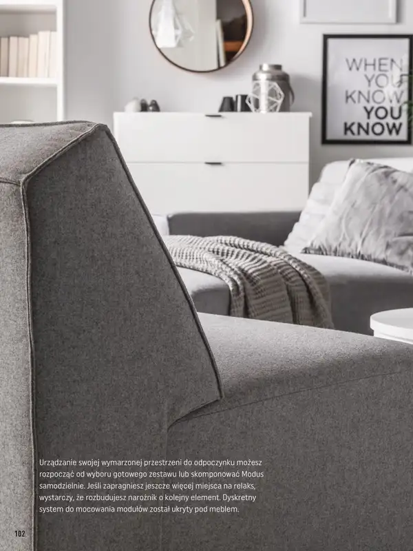 VOX - gazetka promocyjna Katalog mebli tapicerowanych od wtorku 22.03 do wtorku 31.01 - strona 102