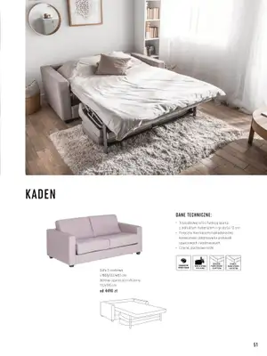 VOX - gazetka promocyjna Katalog mebli tapicerowanych od wtorku 22.03 do wtorku 31.01 - strona 51