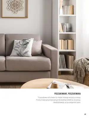 VOX - gazetka promocyjna Katalog mebli tapicerowanych od wtorku 22.03 do wtorku 31.01 - strona 49