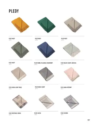 VOX - gazetka promocyjna Katalog mebli tapicerowanych od wtorku 22.03 do wtorku 31.01 - strona 197