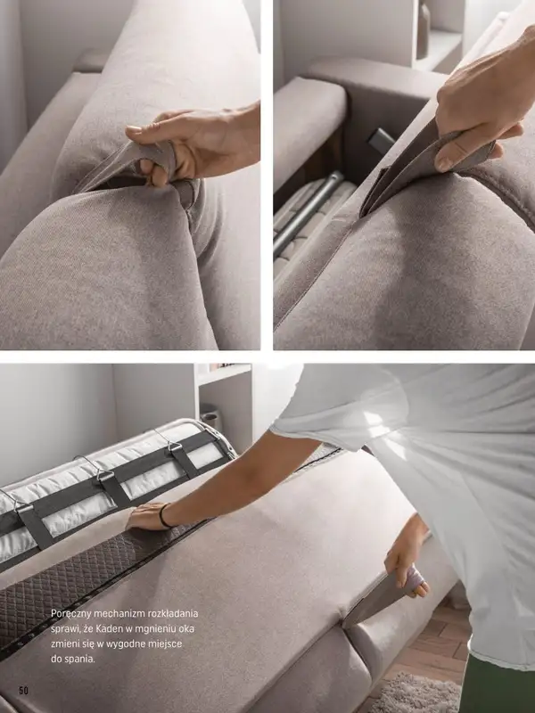 VOX - gazetka promocyjna Katalog mebli tapicerowanych od wtorku 22.03 do wtorku 31.01 - strona 50