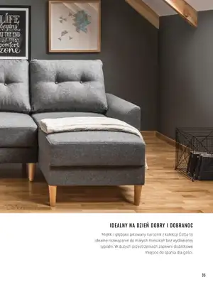 VOX - gazetka promocyjna Katalog mebli tapicerowanych od wtorku 22.03 do wtorku 31.01 - strona 35