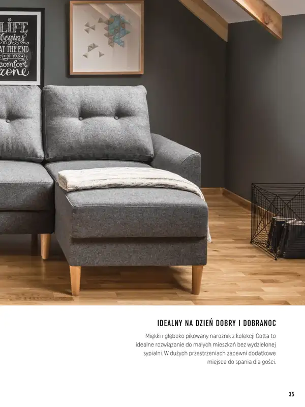 VOX - gazetka promocyjna Katalog mebli tapicerowanych od wtorku 22.03 do wtorku 31.01 - strona 35