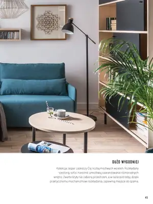VOX - gazetka promocyjna Katalog mebli tapicerowanych od wtorku 22.03 do wtorku 31.01 - strona 45