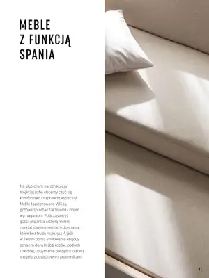 VOX - gazetka promocyjna Katalog mebli tapicerowanych od wtorku 22.03 do wtorku 31.01 - strona 11