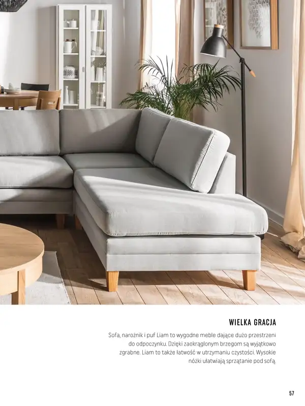 VOX - gazetka promocyjna Katalog mebli tapicerowanych od wtorku 22.03 do wtorku 31.01 - strona 57