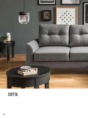 VOX - gazetka promocyjna Katalog mebli tapicerowanych od wtorku 22.03 do wtorku 31.01 - strona 34