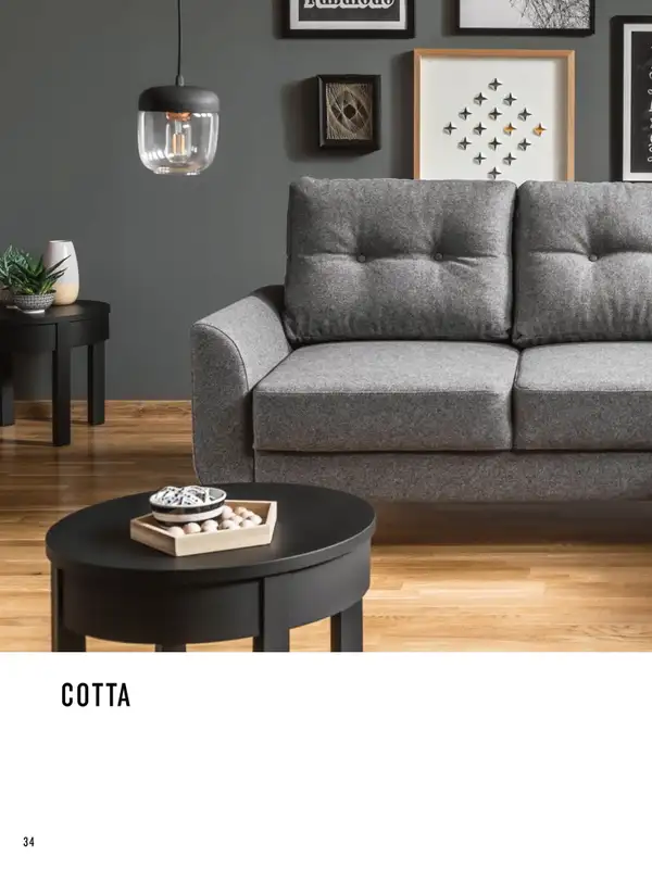 VOX - gazetka promocyjna Katalog mebli tapicerowanych od wtorku 22.03 do wtorku 31.01 - strona 34