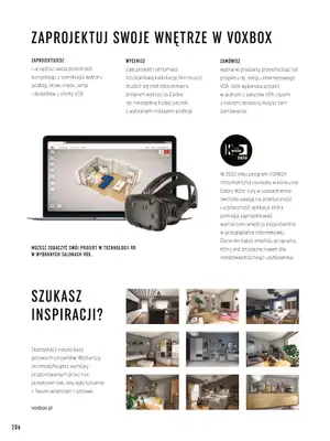 VOX - gazetka promocyjna Katalog mebli tapicerowanych od wtorku 22.03 do wtorku 31.01 - strona 206