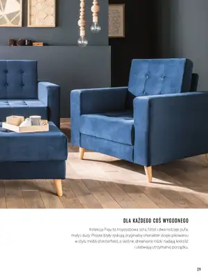 VOX - gazetka promocyjna Katalog mebli tapicerowanych od wtorku 22.03 do wtorku 31.01 - strona 29