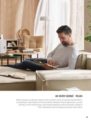 VOX - gazetka promocyjna Katalog mebli tapicerowanych od wtorku 22.03 do wtorku 31.01 - strona 85