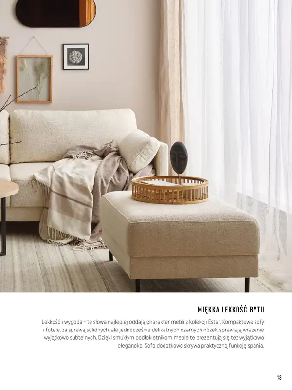 VOX - gazetka promocyjna Katalog mebli tapicerowanych od wtorku 22.03 do wtorku 31.01 - strona 13