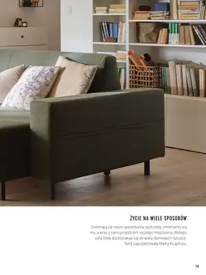 VOX - gazetka promocyjna Katalog mebli tapicerowanych od wtorku 22.03 do wtorku 31.01 - strona 19