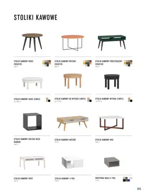 VOX - gazetka promocyjna Katalog mebli tapicerowanych od wtorku 22.03 do wtorku 31.01 - strona 203