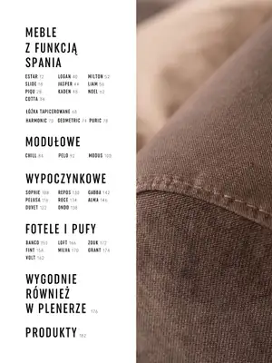 VOX - gazetka promocyjna Katalog mebli tapicerowanych od wtorku 22.03 do wtorku 31.01 - strona 3