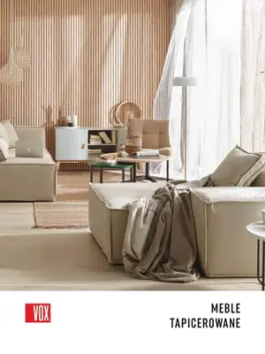 VOX - gazetka promocyjna Katalog mebli tapicerowanych od wtorku 22.03 do wtorku 31.01