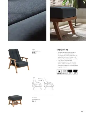 VOX - gazetka promocyjna Katalog mebli tapicerowanych od wtorku 22.03 do wtorku 31.01 - strona 161