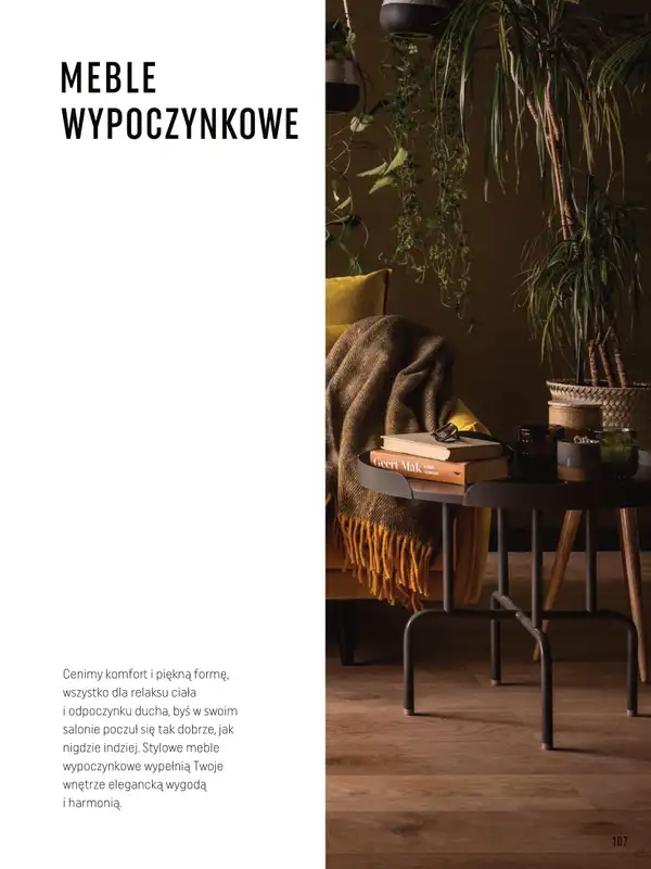 VOX - gazetka promocyjna Katalog mebli tapicerowanych od wtorku 22.03 do wtorku 31.01 - strona 107