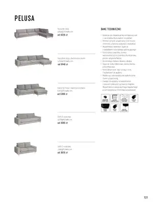 VOX - gazetka promocyjna Katalog mebli tapicerowanych od wtorku 22.03 do wtorku 31.01 - strona 121