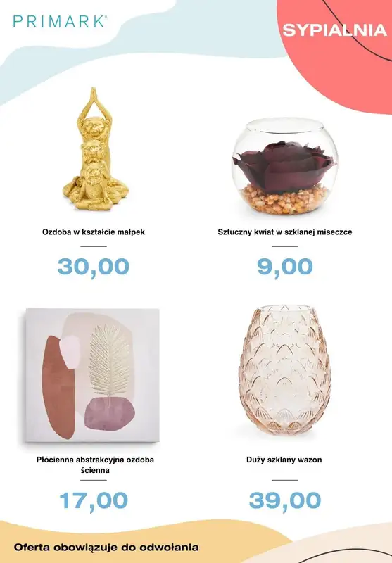 Primark - gazetka promocyjna Od 13 zł wyposażenie sypialni od wtorku 22.03 do poniedziałku 04.04 - strona 4