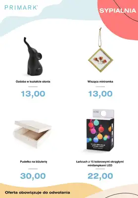 Primark - gazetka promocyjna Od 13 zł wyposażenie sypialni od wtorku 22.03 do poniedziałku 04.04 - strona 3