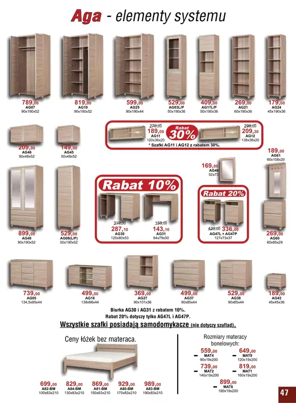 Bodzio - gazetka promocyjna Gazetka od czwartku 14.04 do soboty 30.04 - strona 47