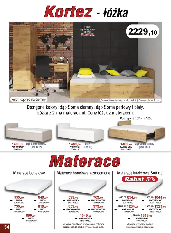 Bodzio - gazetka promocyjna Gazetka od czwartku 14.04 do soboty 30.04 - strona 54