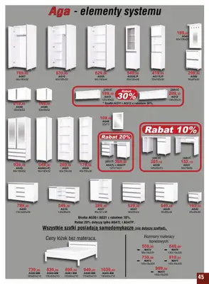 Bodzio - gazetka promocyjna Gazetka od czwartku 14.04 do soboty 30.04 - strona 45 Bodzio - gazetka promocyjna Gazetka od czwartku 14.04 do soboty 30.04 - strona 45