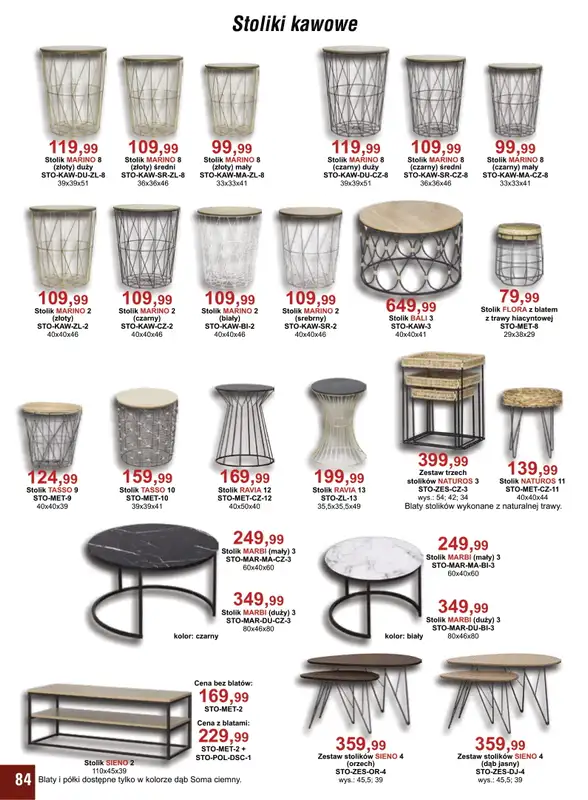 Bodzio - gazetka promocyjna Gazetka od czwartku 14.04 do soboty 30.04 - strona 84