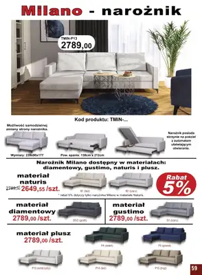 Bodzio - gazetka promocyjna Gazetka od czwartku 14.04 do soboty 30.04 - strona 59 Bodzio - gazetka promocyjna Gazetka od czwartku 14.04 do soboty 30.04 - strona 59