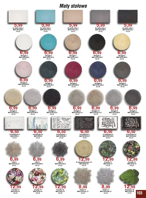 Bodzio - gazetka promocyjna Gazetka od czwartku 14.04 do soboty 30.04 - strona 103