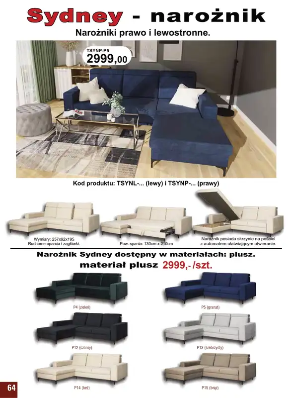 Bodzio - gazetka promocyjna Gazetka od czwartku 14.04 do soboty 30.04 - strona 64