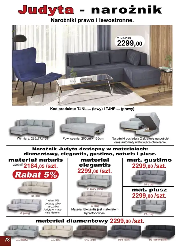 Bodzio - gazetka promocyjna Gazetka od czwartku 14.04 do soboty 30.04 - strona 78