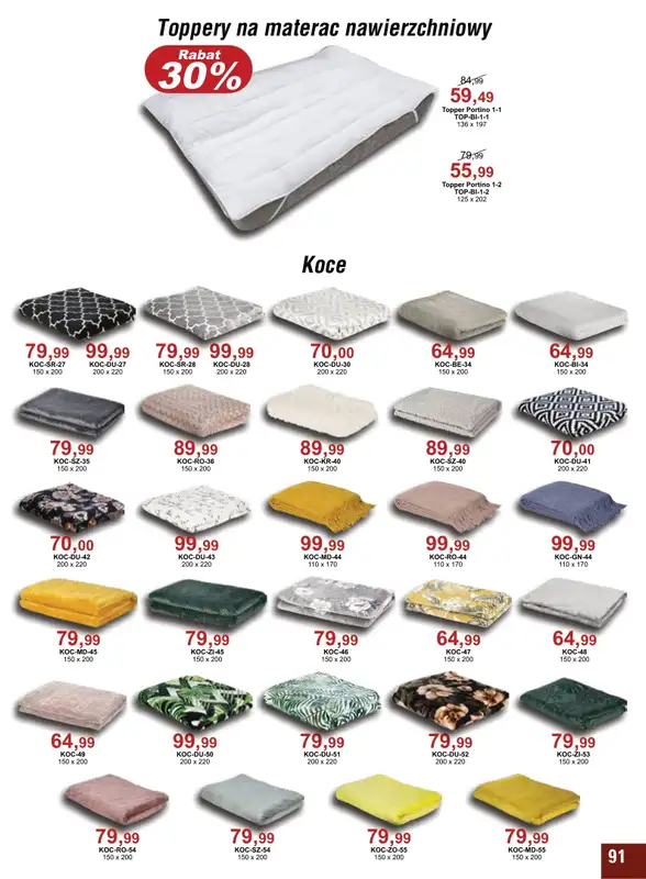 Bodzio - gazetka promocyjna Gazetka od czwartku 14.04 do soboty 30.04 - strona 91