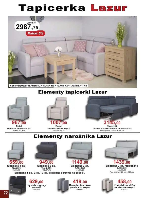 Bodzio - gazetka promocyjna Gazetka od czwartku 14.04 do soboty 30.04 - strona 72