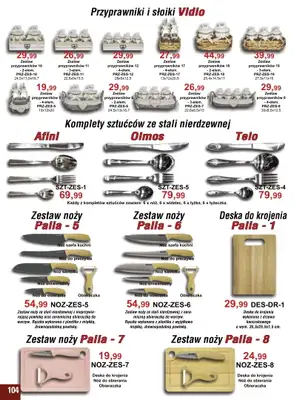 Bodzio - gazetka promocyjna Gazetka od czwartku 14.04 do soboty 30.04 - strona 104 Bodzio - gazetka promocyjna Gazetka od czwartku 14.04 do soboty 30.04 - strona 104