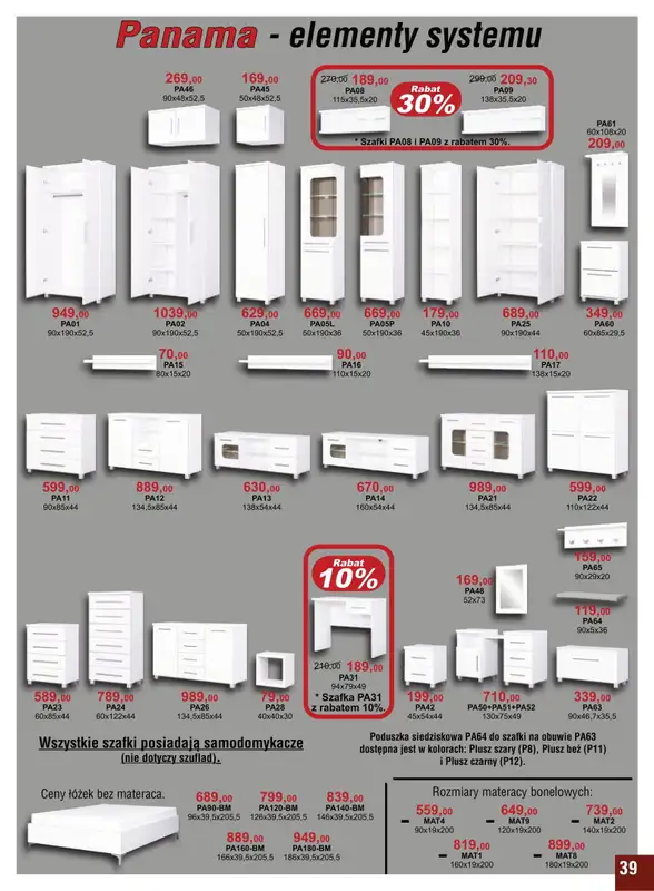 Bodzio - gazetka promocyjna Gazetka od czwartku 14.04 do soboty 30.04 - strona 39