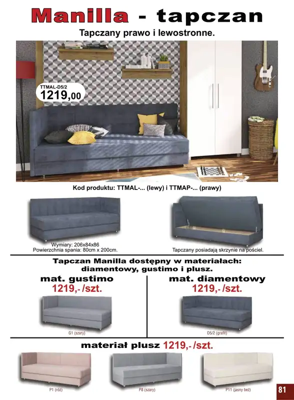 Bodzio - gazetka promocyjna Gazetka od czwartku 14.04 do soboty 30.04 - strona 81