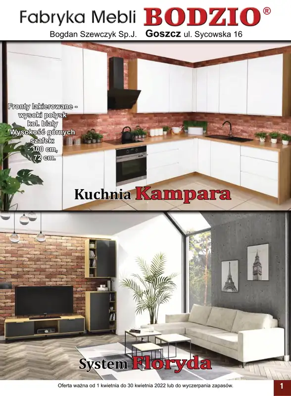 Bodzio - gazetka promocyjna Gazetka od czwartku 14.04 do soboty 30.04