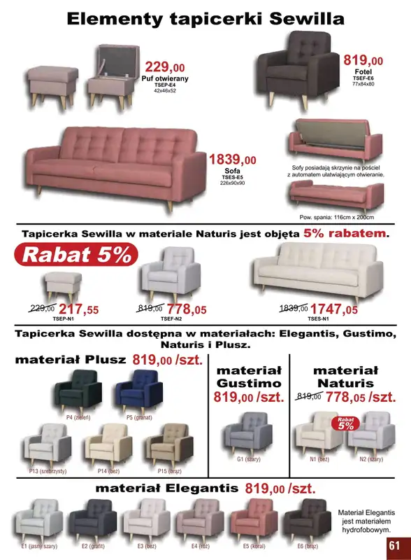 Bodzio - gazetka promocyjna Gazetka od czwartku 14.04 do soboty 30.04 - strona 61