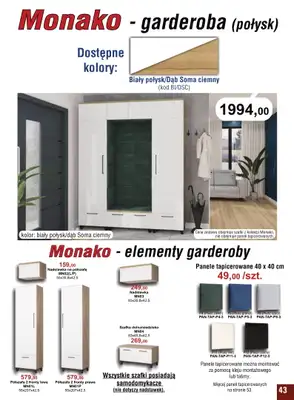 Bodzio - gazetka promocyjna Gazetka od czwartku 14.04 do soboty 30.04 - strona 43 Bodzio - gazetka promocyjna Gazetka od czwartku 14.04 do soboty 30.04 - strona 43