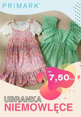 Primark - gazetka promocyjna Od 7,50 zł ubranka niemowlęce od piątku 15.04 do wtorku 26.04